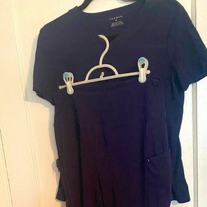 Jaanuu Navy Scrub Set